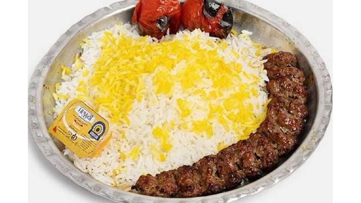 چلو کباب کوبیده