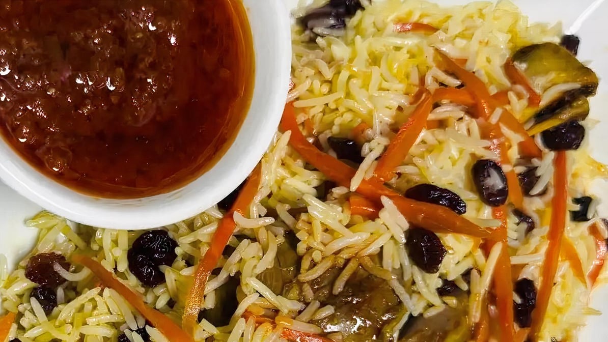 26. Lamb Qabli Palow