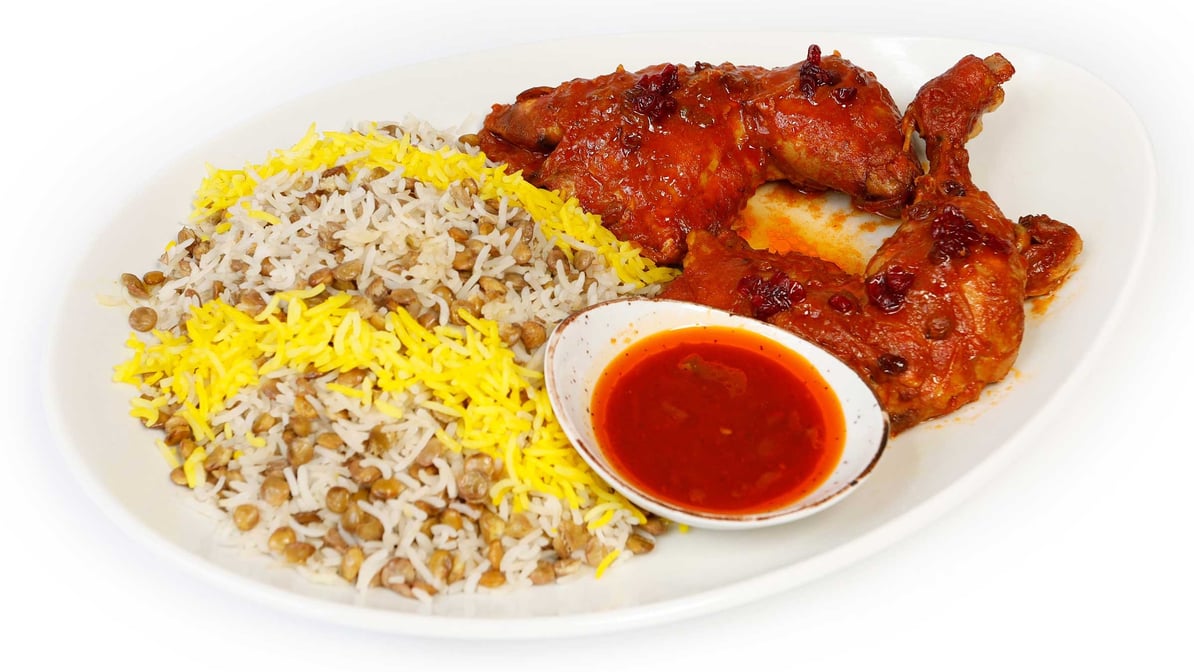 Adas Polo with Chicken