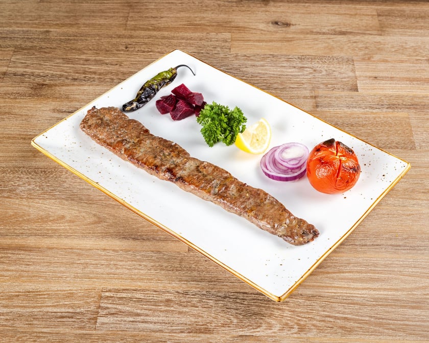 Barg without rice served with soup &pop / کباب برگ بدون برنج