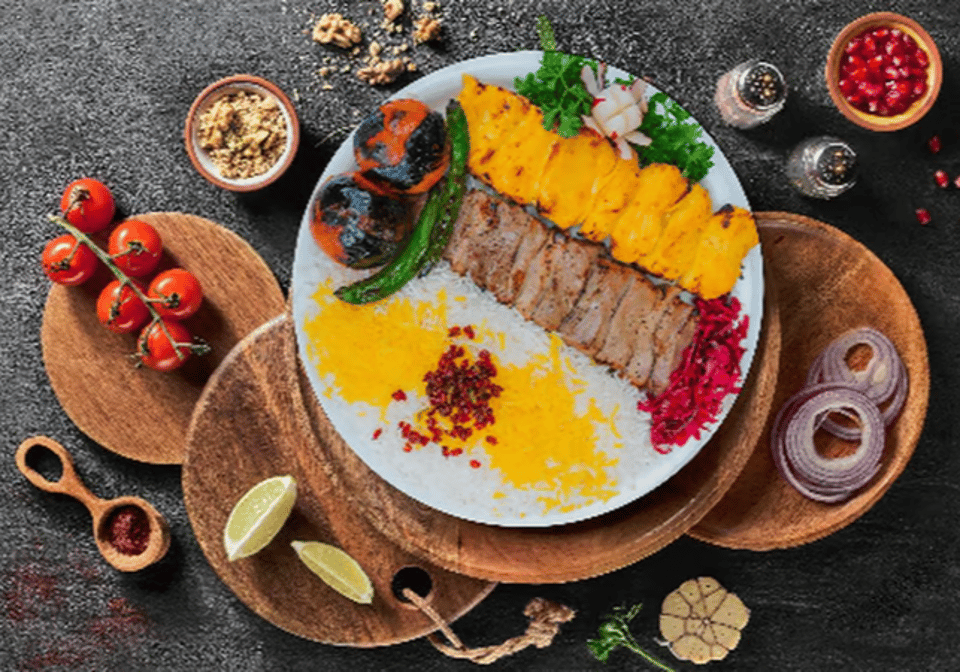 Beef Tenderloin & Marinated Chicken Breast Kebab Combo / کباب شاهی (سینه)