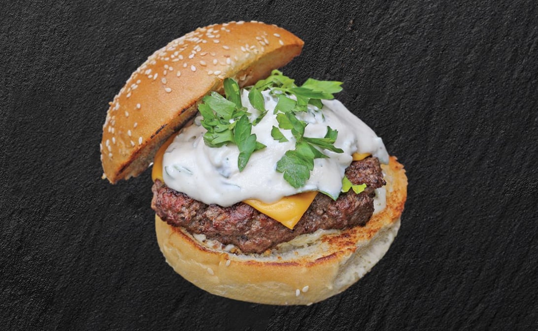 برگر پنیری بیروت