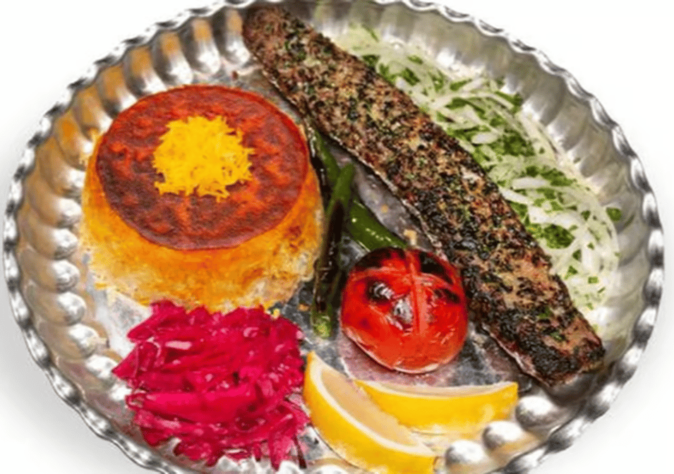 Bonab Kebab with Yogurt & Drink