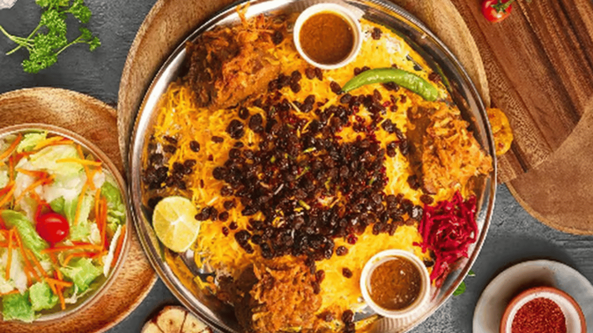 Braised Veal(2 Pcs) with Rice (No Salad, No Drink) / چلو گوشت