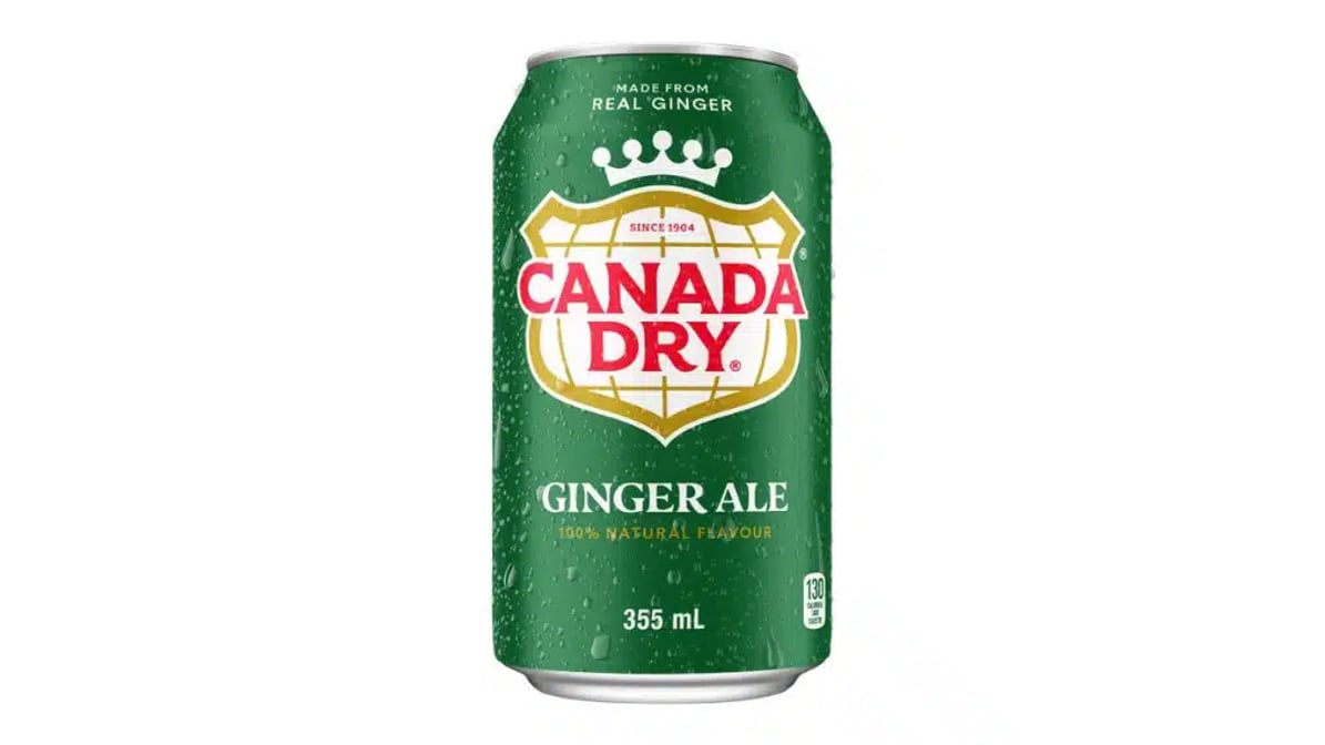 Canada dry can(ginger ale)