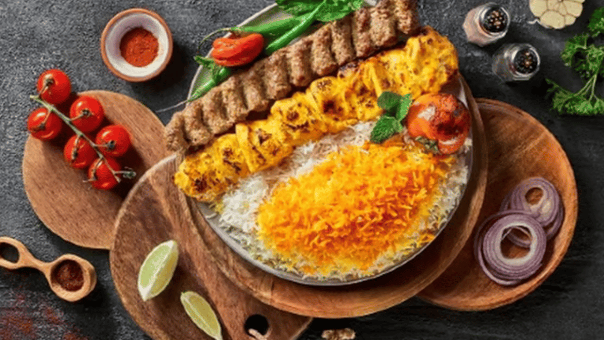 Chicken Leg & Ground Beef Kebab Combo / کباب وزیری (ران)