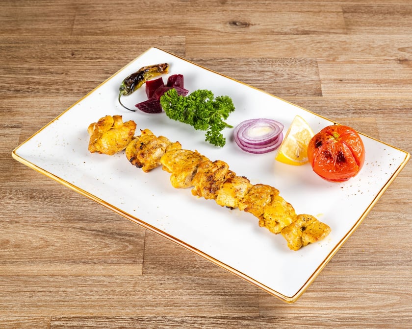 Chicken Leg without rice served with soup &pop/  جوجه کباب ران بدون برنج