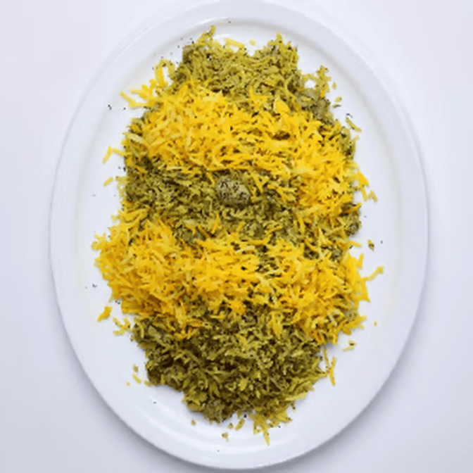 Fava Bean & Dill Basmati Rice (Rice Only) / باقالی پلو