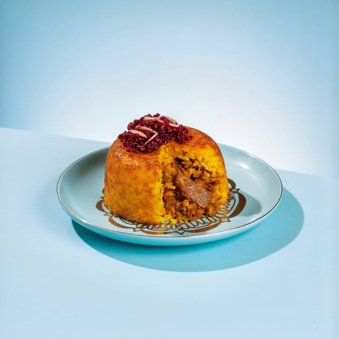 Gheimeh Bademjan Tahchin