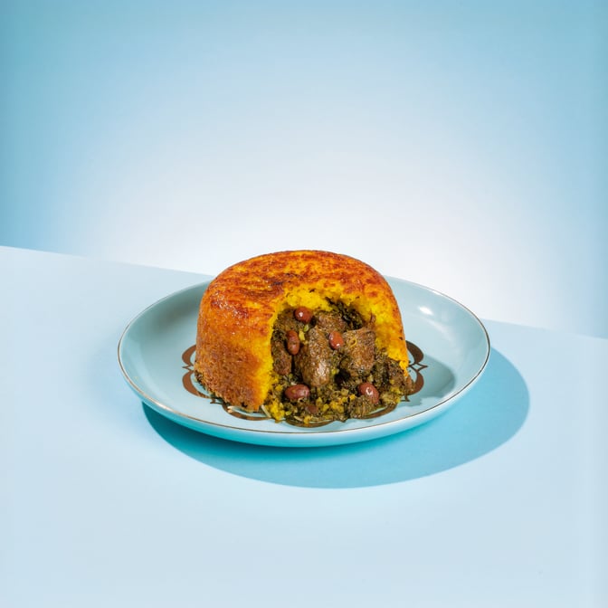 Ghormeh Sabzi Tahchin