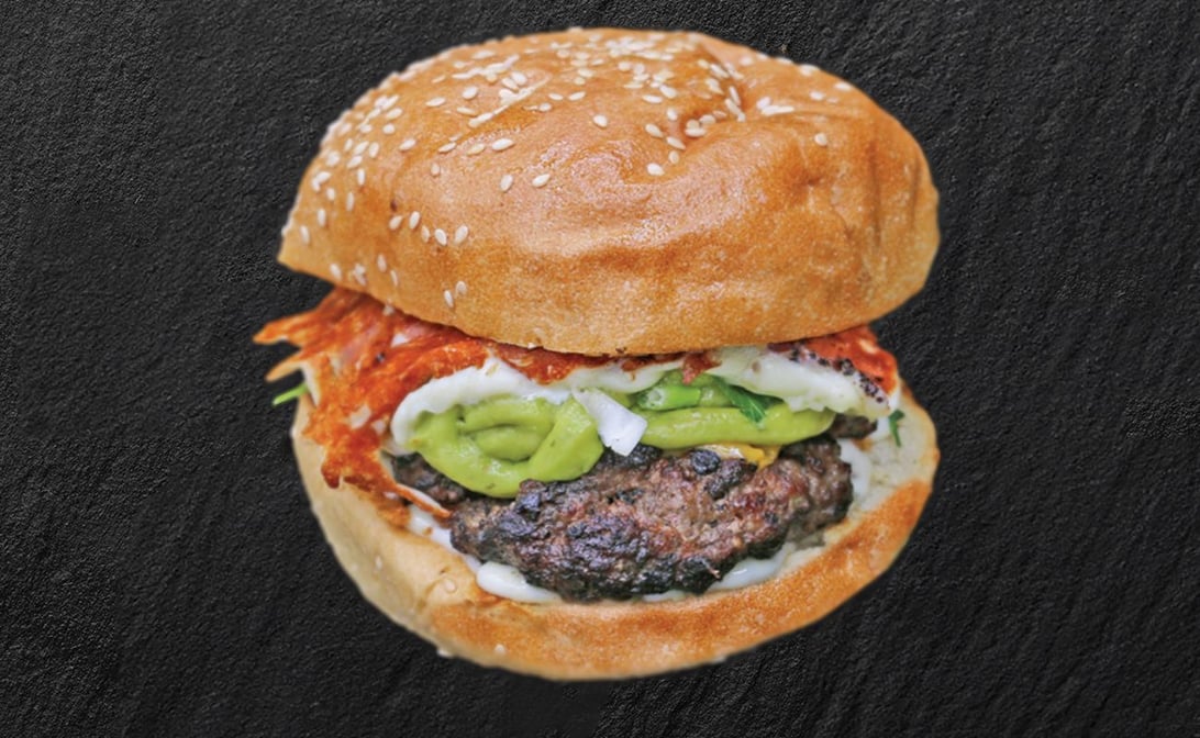 همبرگر با گواکاموله