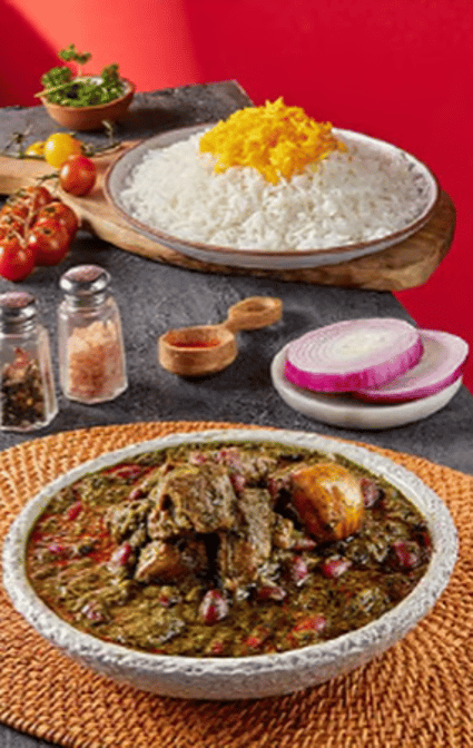 Herb & Lamb Stew Combo/ خورشت قرمه سبزی