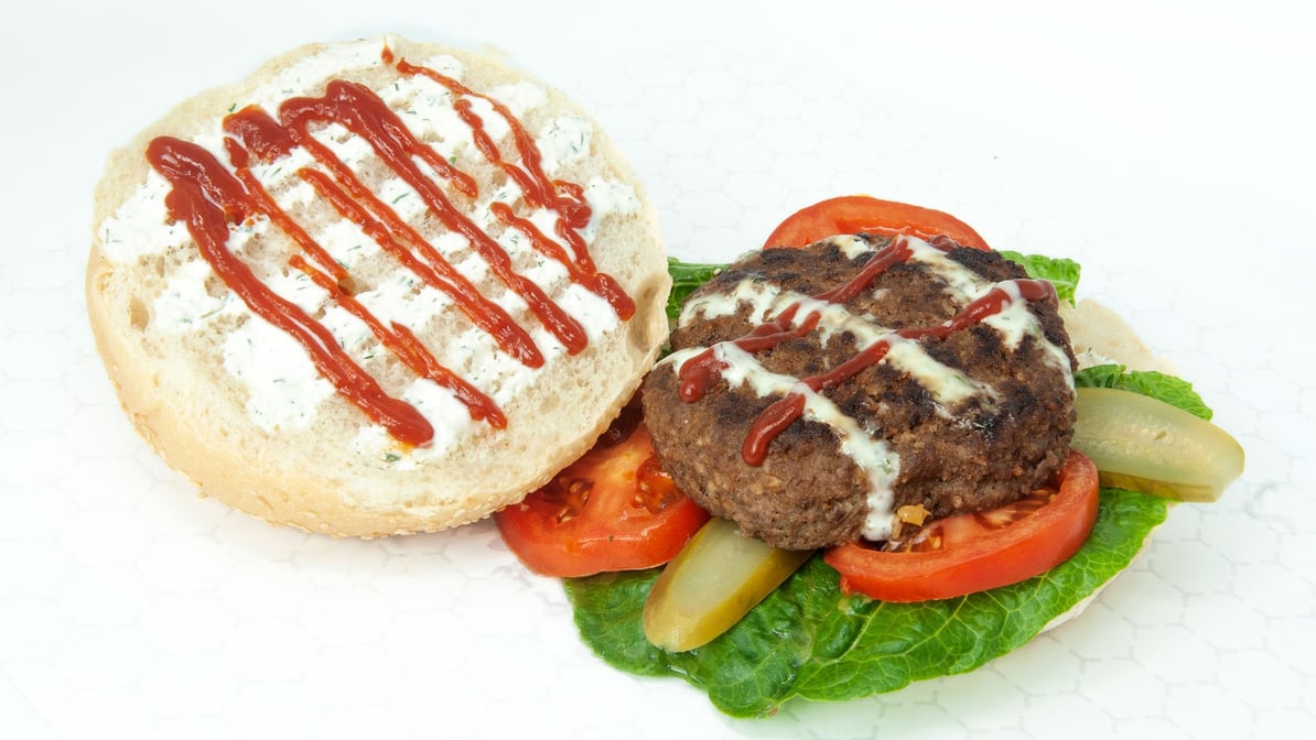 Homemade Veal Burger