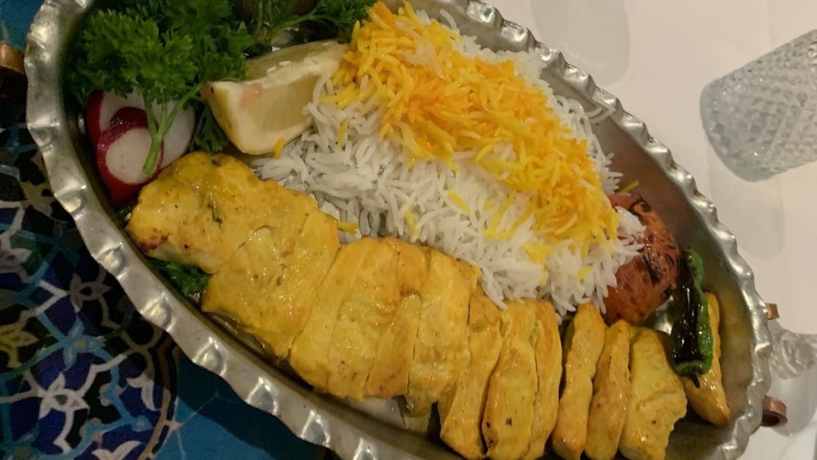 Joojeh Kebab / BBQ Chicken Breast Kebab