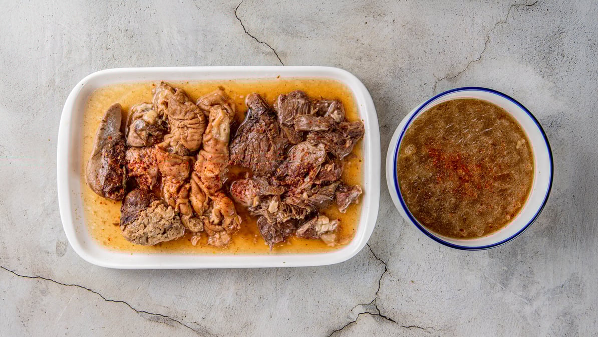 Kale Pache Full Plate (2 Persons)