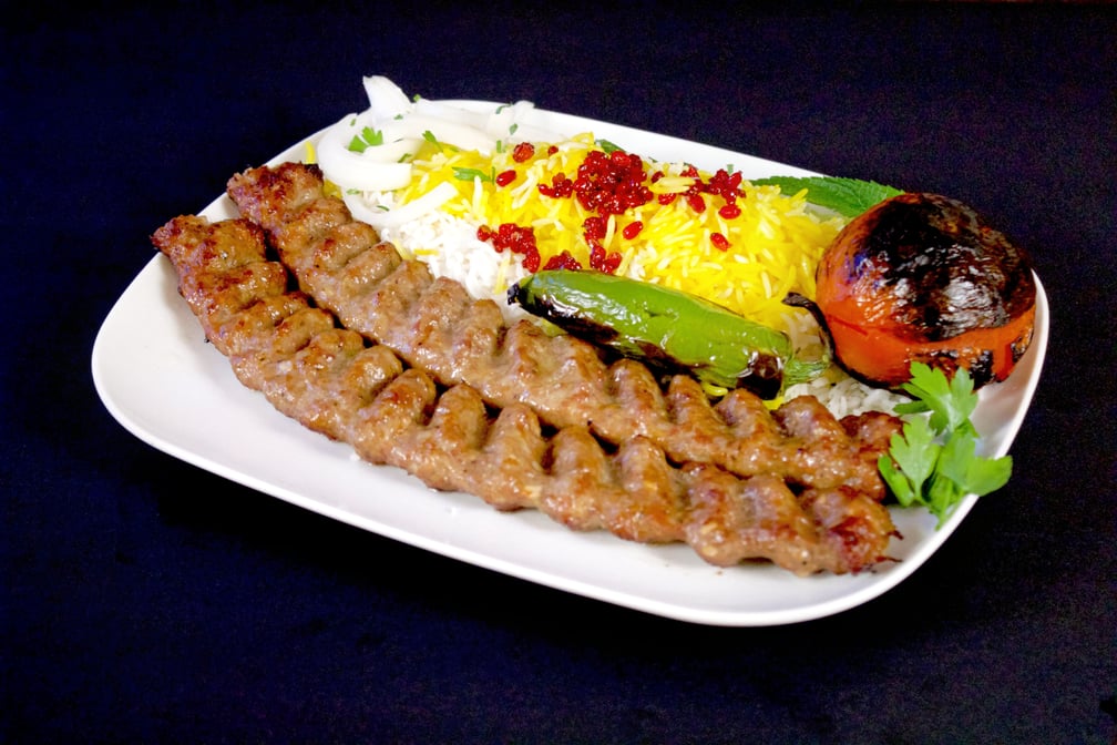 Koobideh Kabab (Two Skewers)