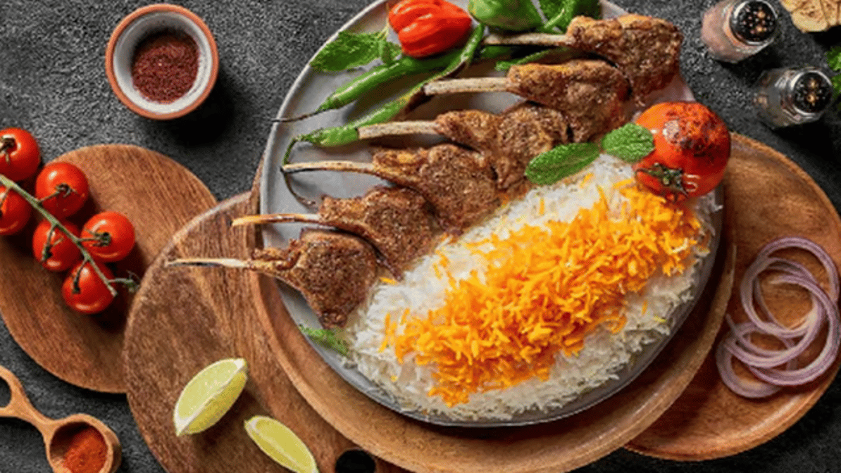 Lamb Rack Kebab Combo/ شیشلیک