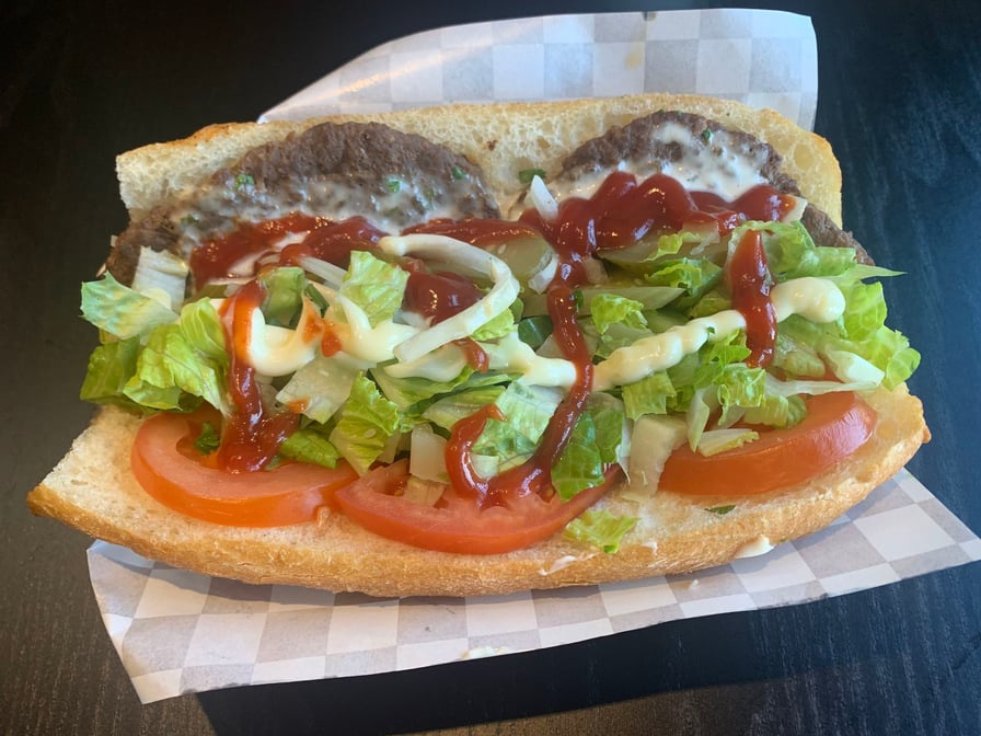 Long Burger(Homemade Burger)