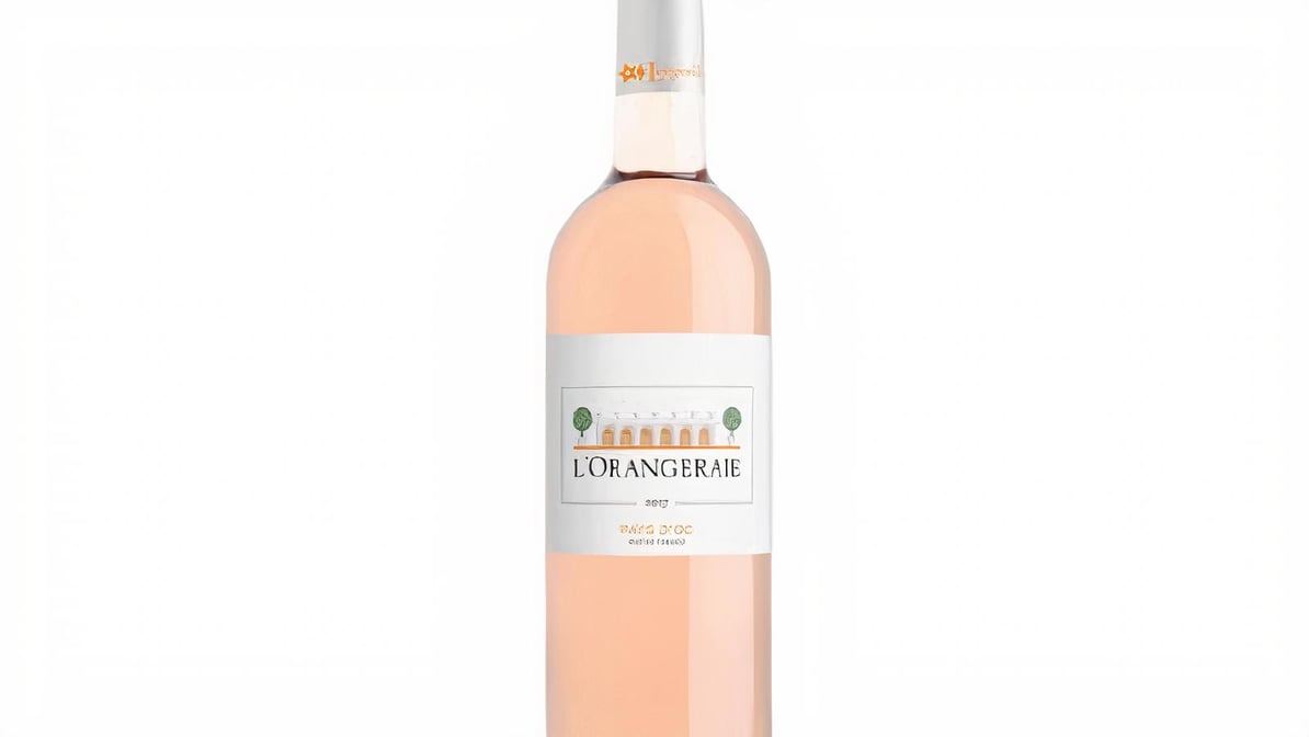 L'Orangeraie Rose Pays D'OC Rosé 750 ml. Bottle