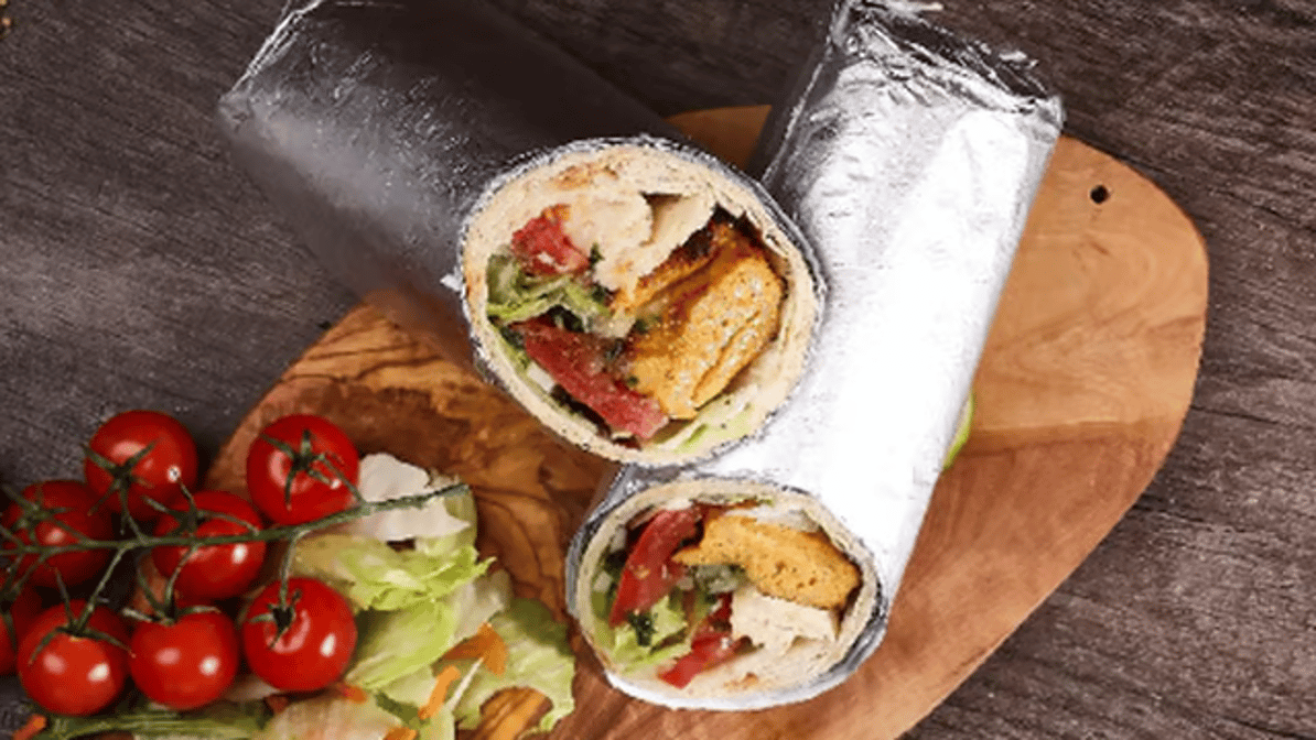 Marinated Chicken Breast Wrap Combo / رپ جوجه (سینه)