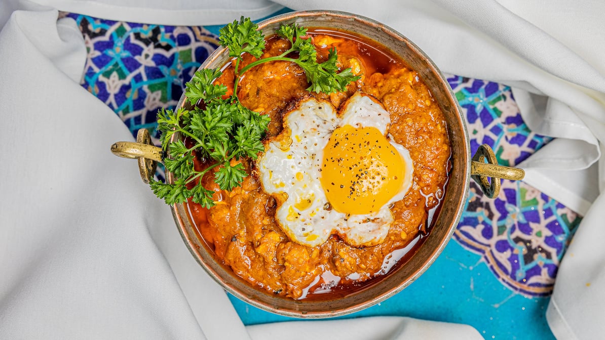 Mirza Ghasemi / Roasted Garlic Eggplant & Tomato Spread