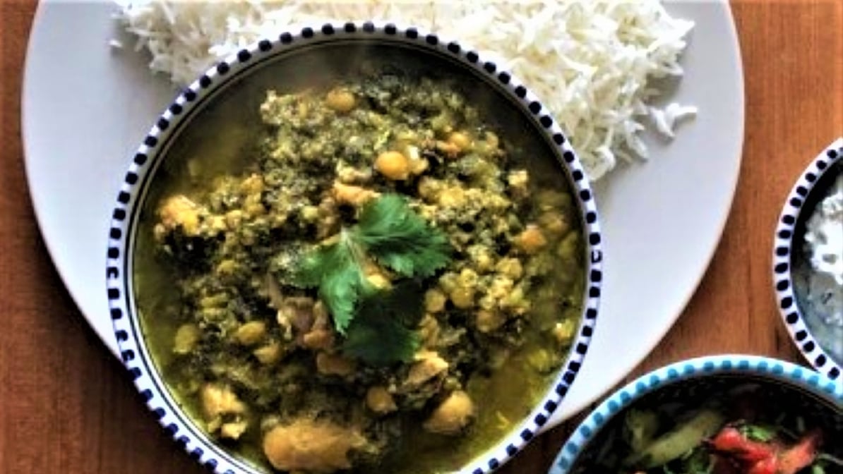 Morgh-e Torsh + Saffron Basmati Rice