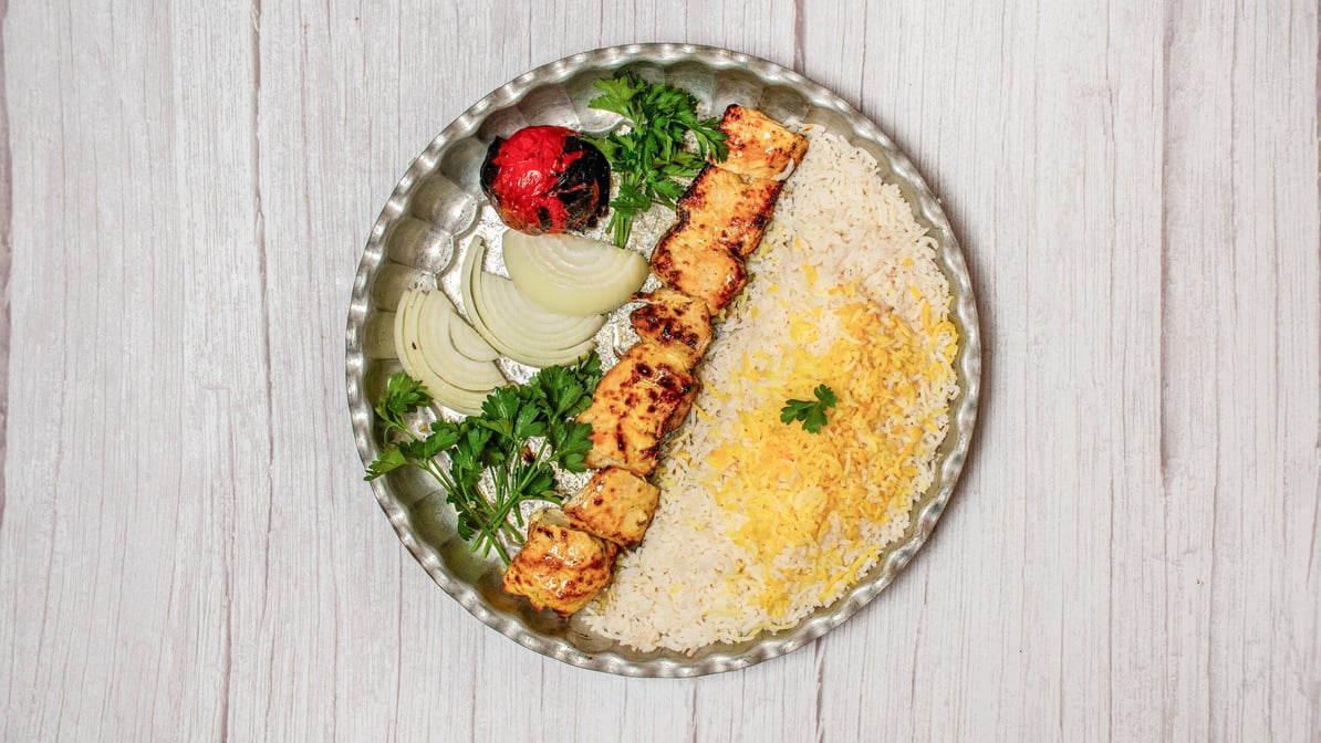 One Skewer of Chicken Breast Kebab