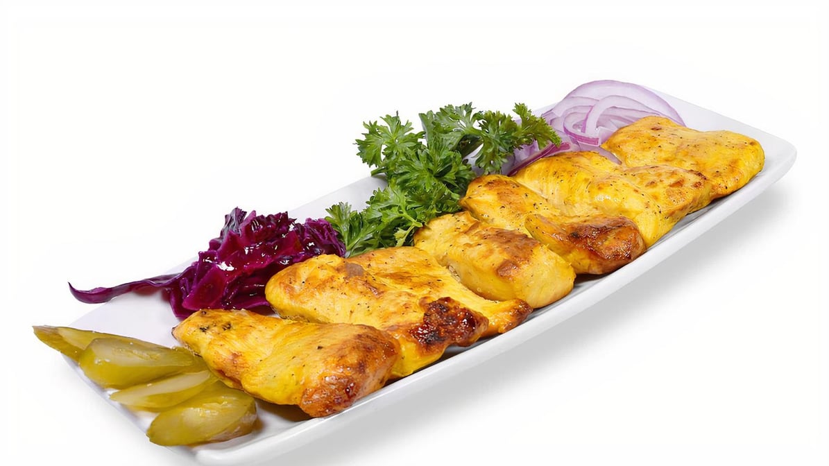 One Skewer of Chicken  Kabob