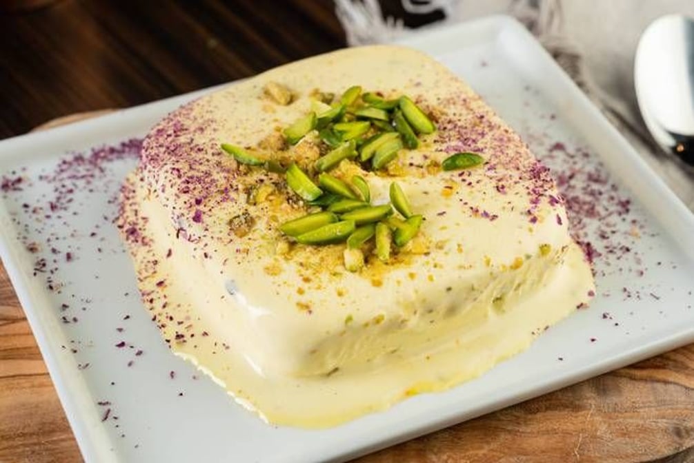 Persian Pistachio & Saffron Ice Cream
