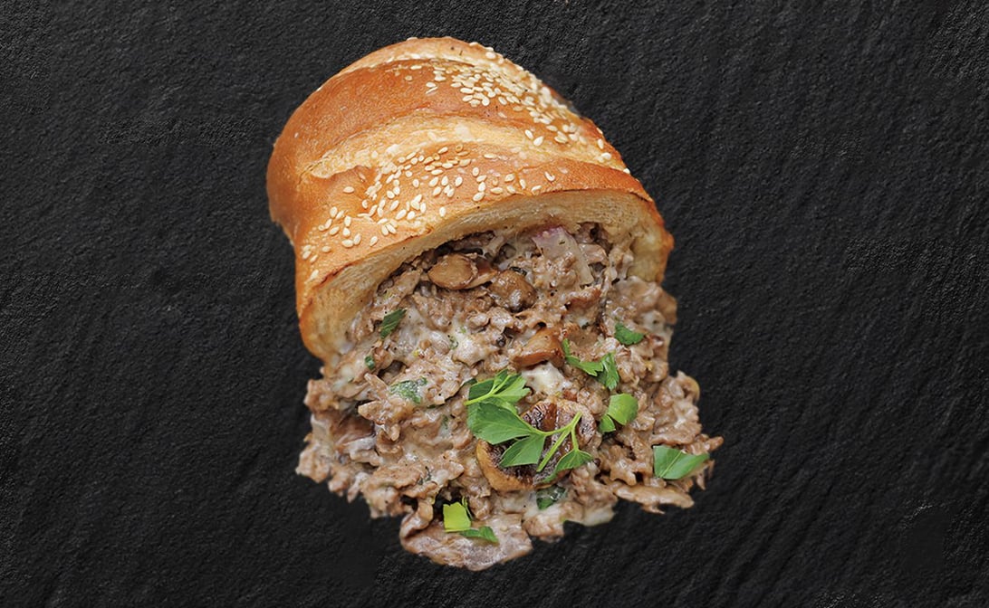 ساندویچ استیک فیلادلفیا