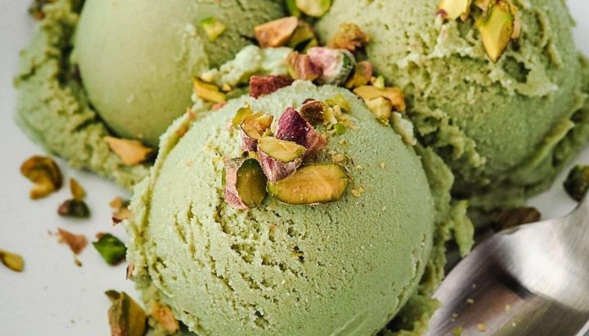Pistachio Ice Cream🥠بستنی پسته