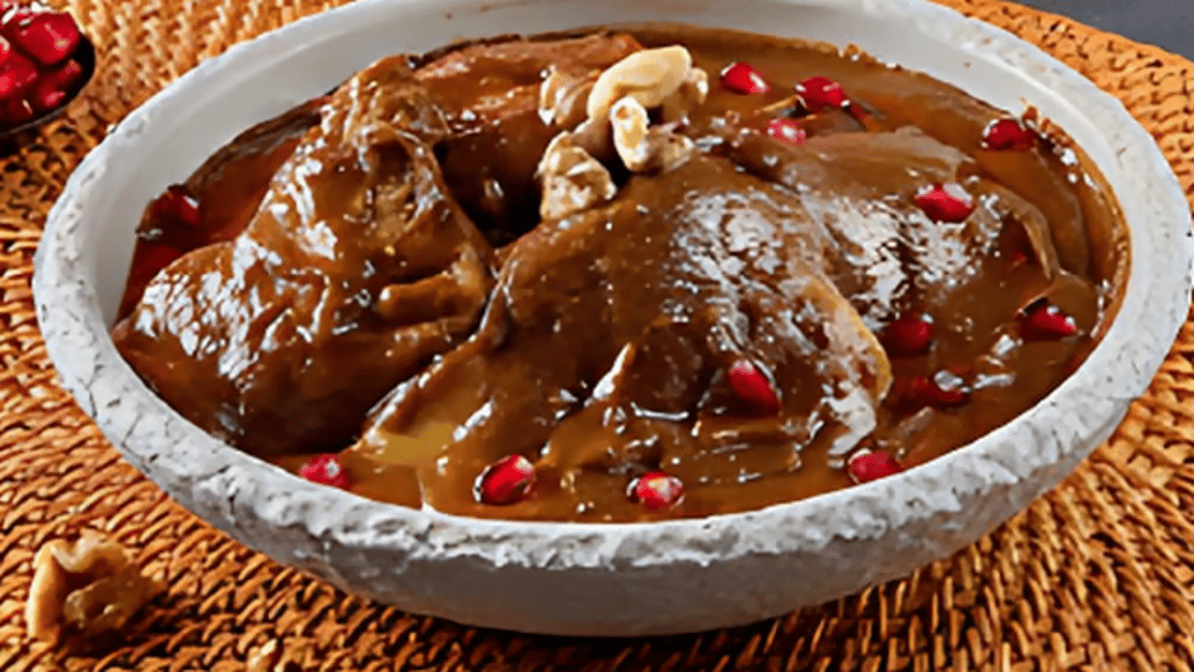 Pomegranate & Walnut Stew (Stew Only) / خورشت فسنجان