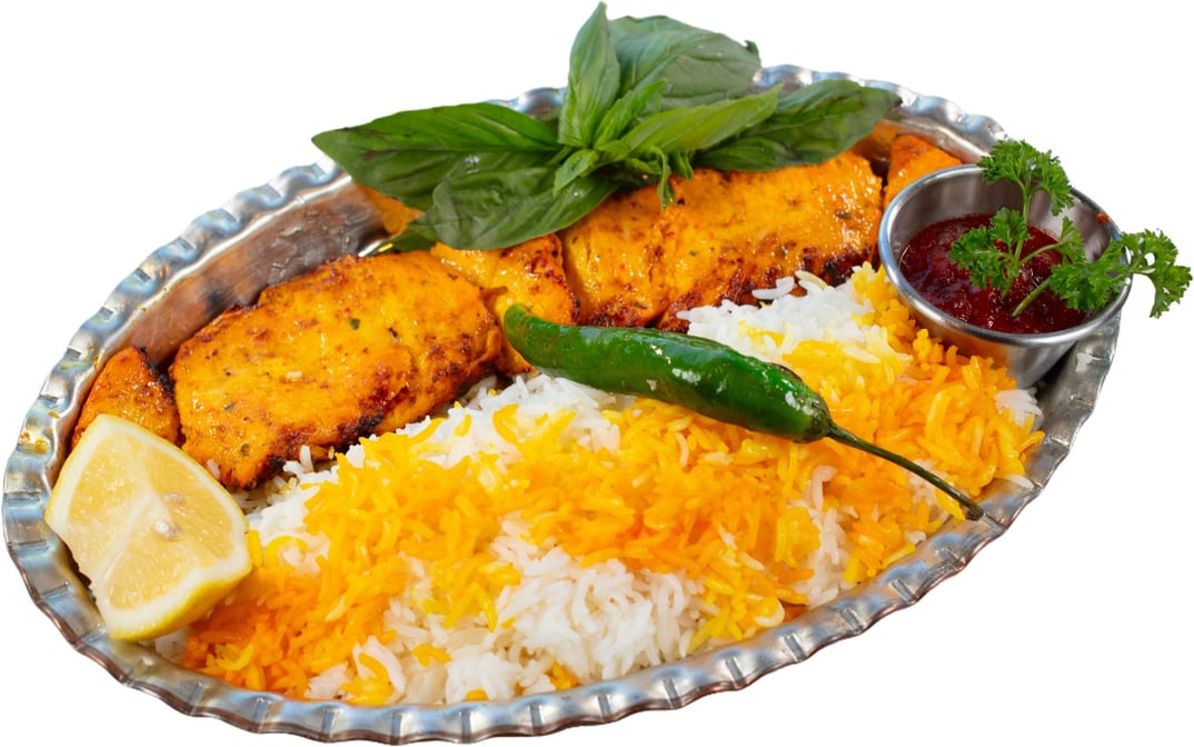 Saffron Chicken Joojeh