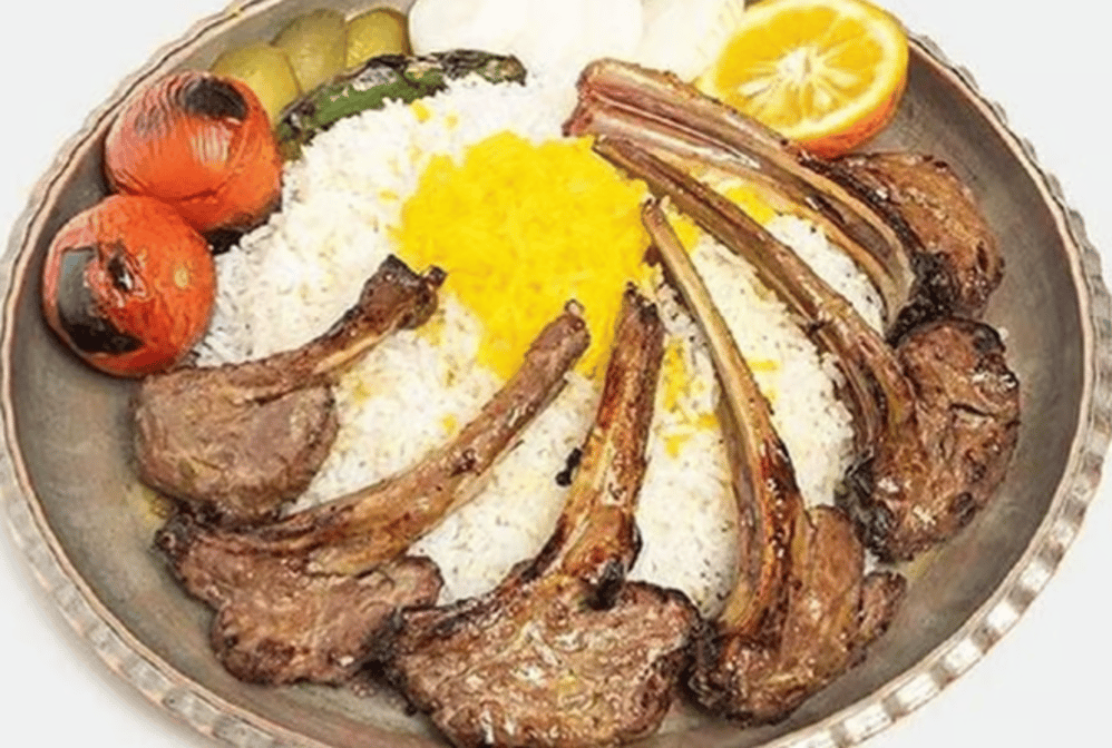 چلو کباب شیشلیک