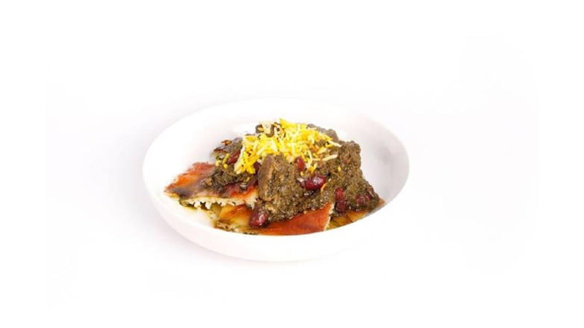 ته‌دیگ قرمه‌سبزی