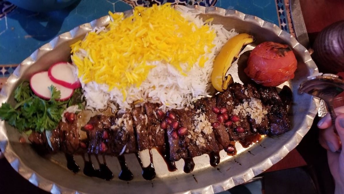 Torsh Joojeh Kebab / Caspian Sour Chicken Kebab