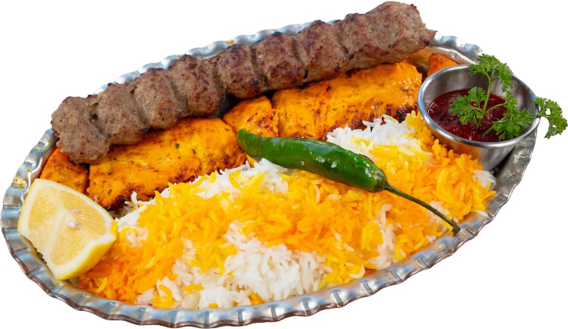 Vaziri Kebab Plate