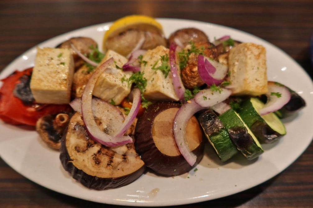 Vegetarian Kebab Set