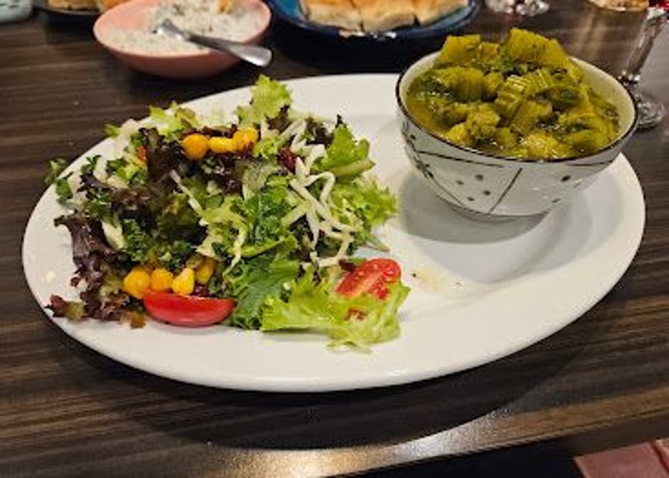 Vegetarian Khoresh Karafs (Celery Stew)