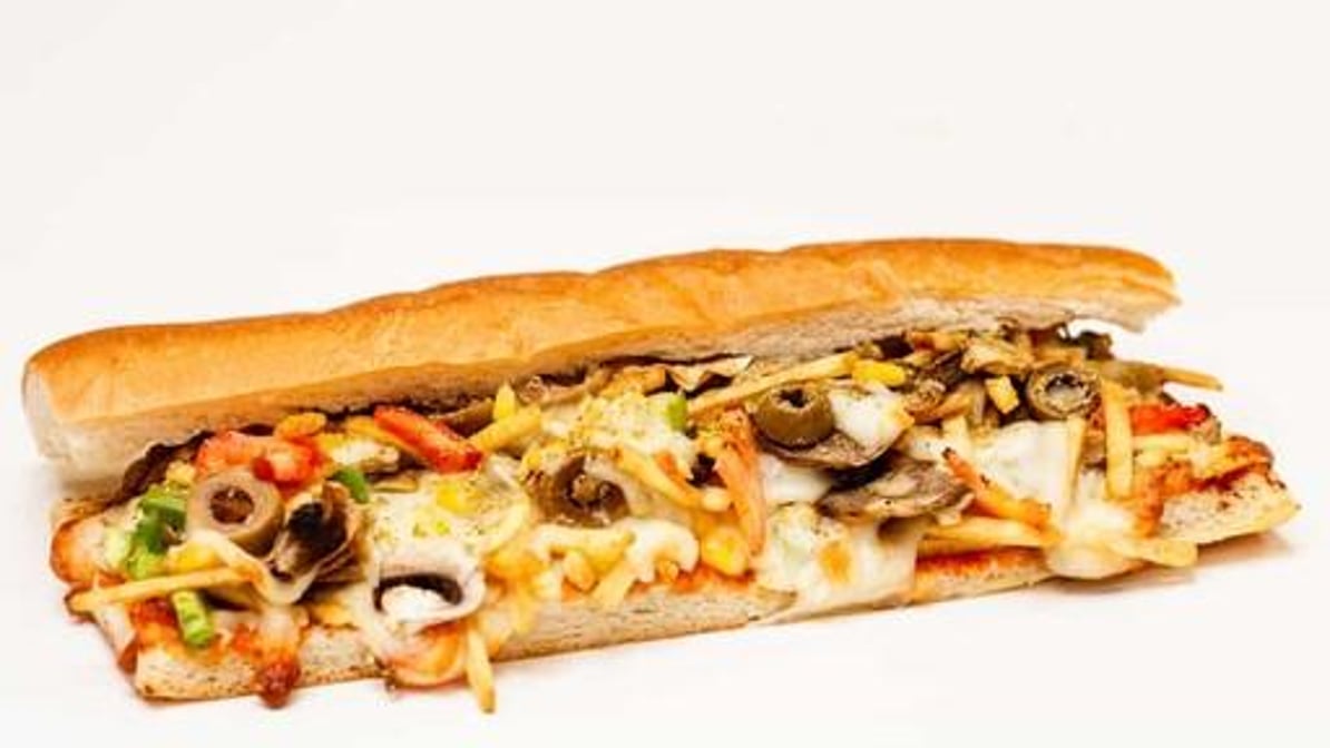 Veggie Pizza Sandwich