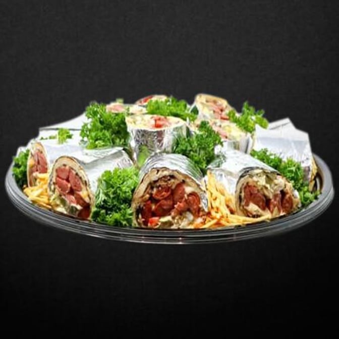 Warm Sandwich Party Platter & 7 Soft Drinks