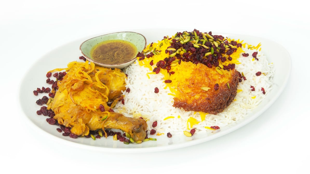 Zereshk Polo with Chicken