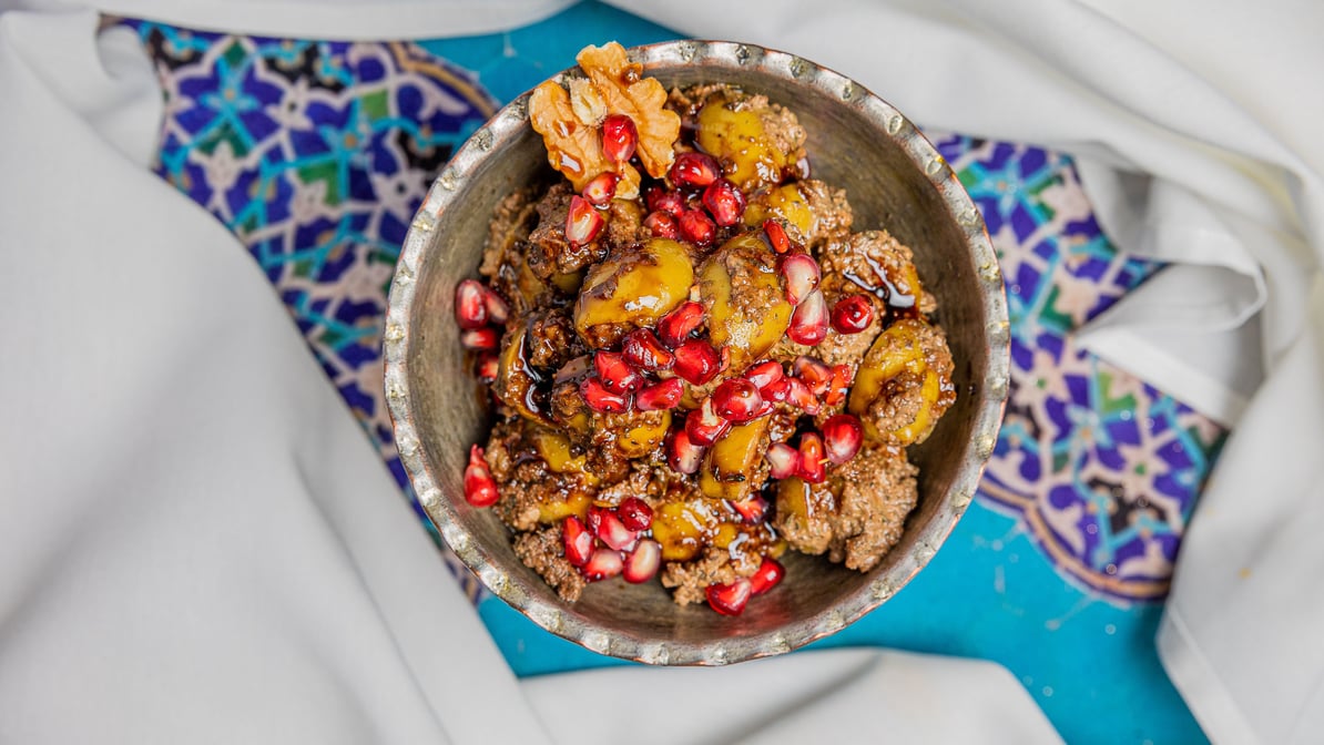 Zeytoon Parvardeh / Caspian Style Olive Dip